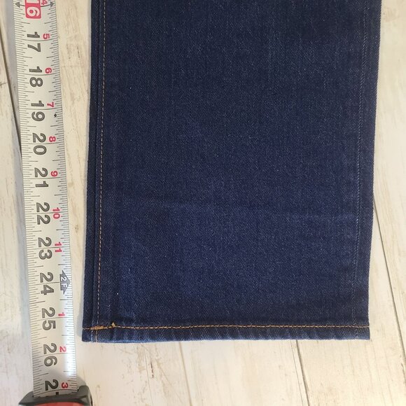 Loft The Straight High Rise Denim Blue Jeans NEW Classic Staple Womens 31 / 12 - Picture 6 of 8